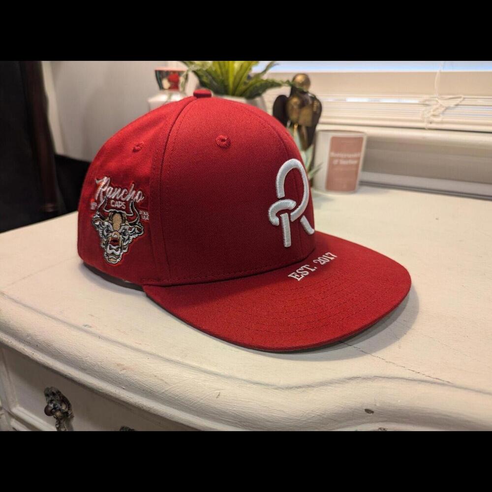 Lariat Red Rancho's Collectors Snapback Hat- Chicago Bulls